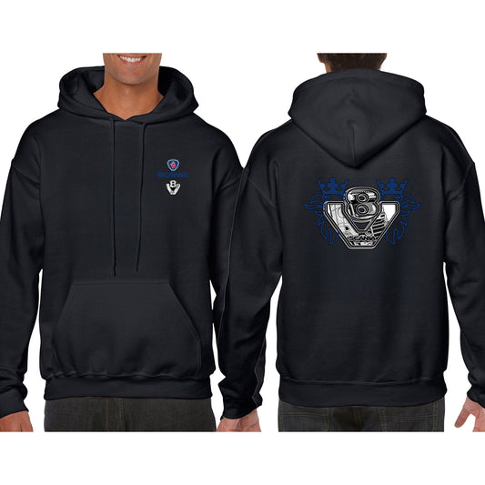 Scania V8 Hoodie - Blue/Yellow Red