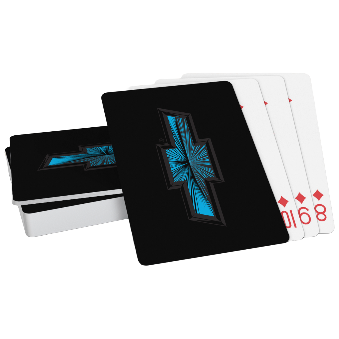 Chevrolet Design Playing Cards - 5 Designs