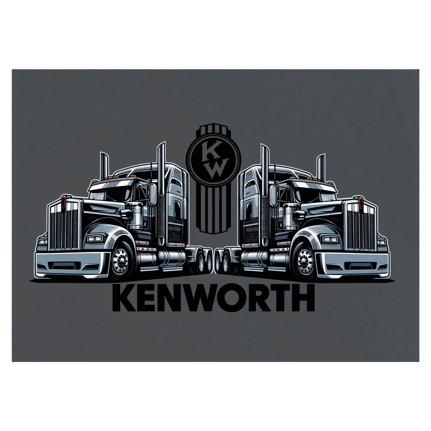 Kenworth Legends Black Style Bug Tee - 9 Color Options