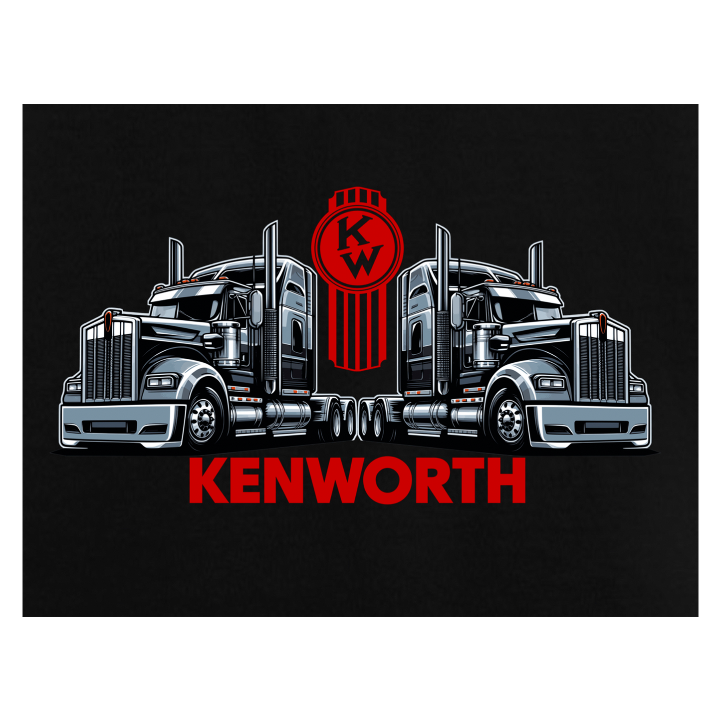 Kenworth Legends Red Style Bug Tee - 8 Color Options