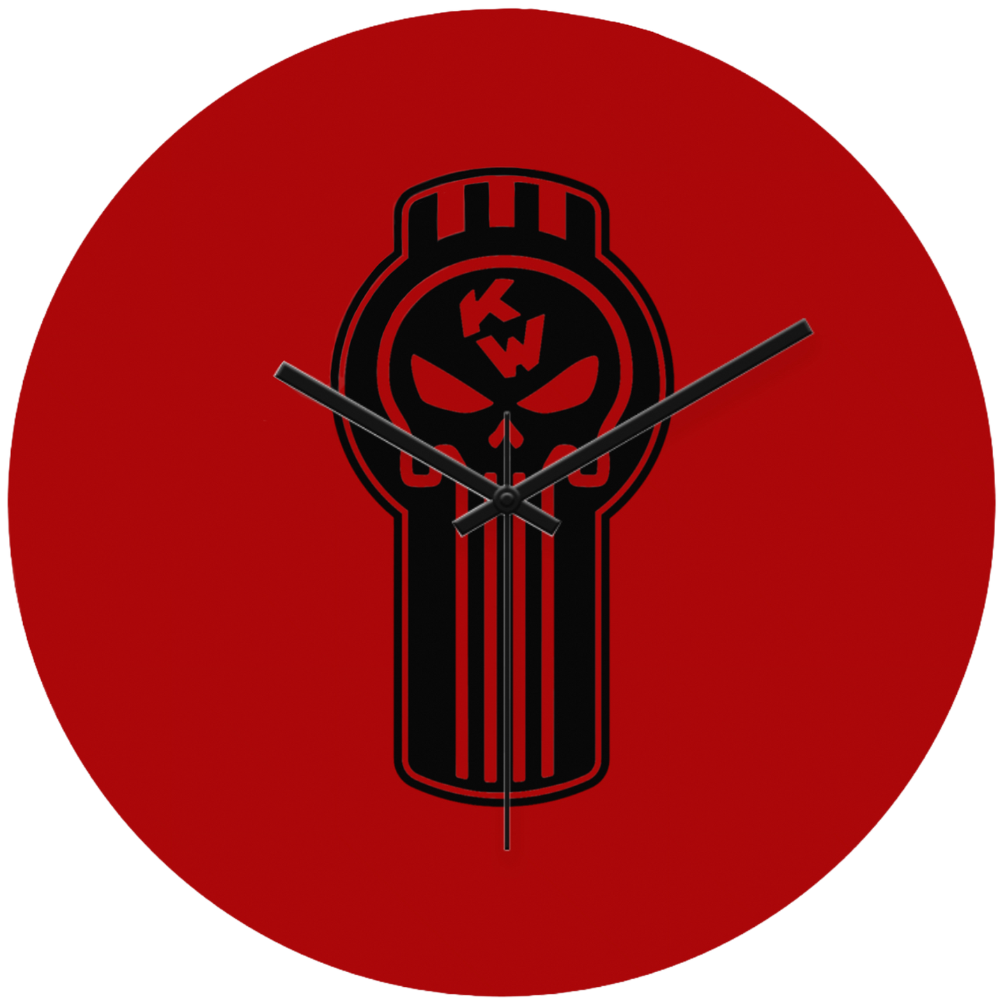 Kenworth Skull Clock