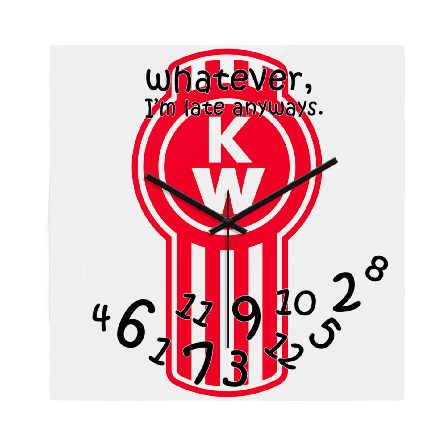 Kenworth Clock – Late But Great