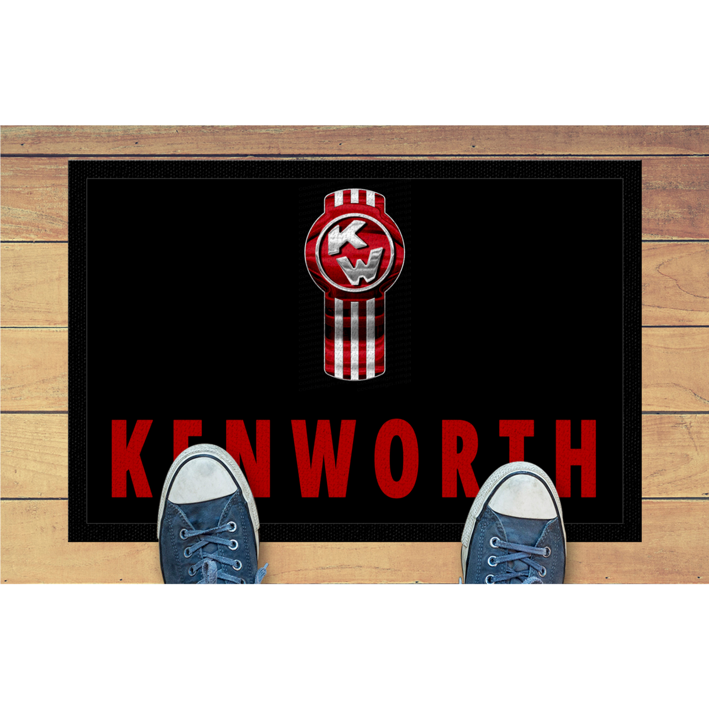 Kenworth Badge Door Mat - Two Designs