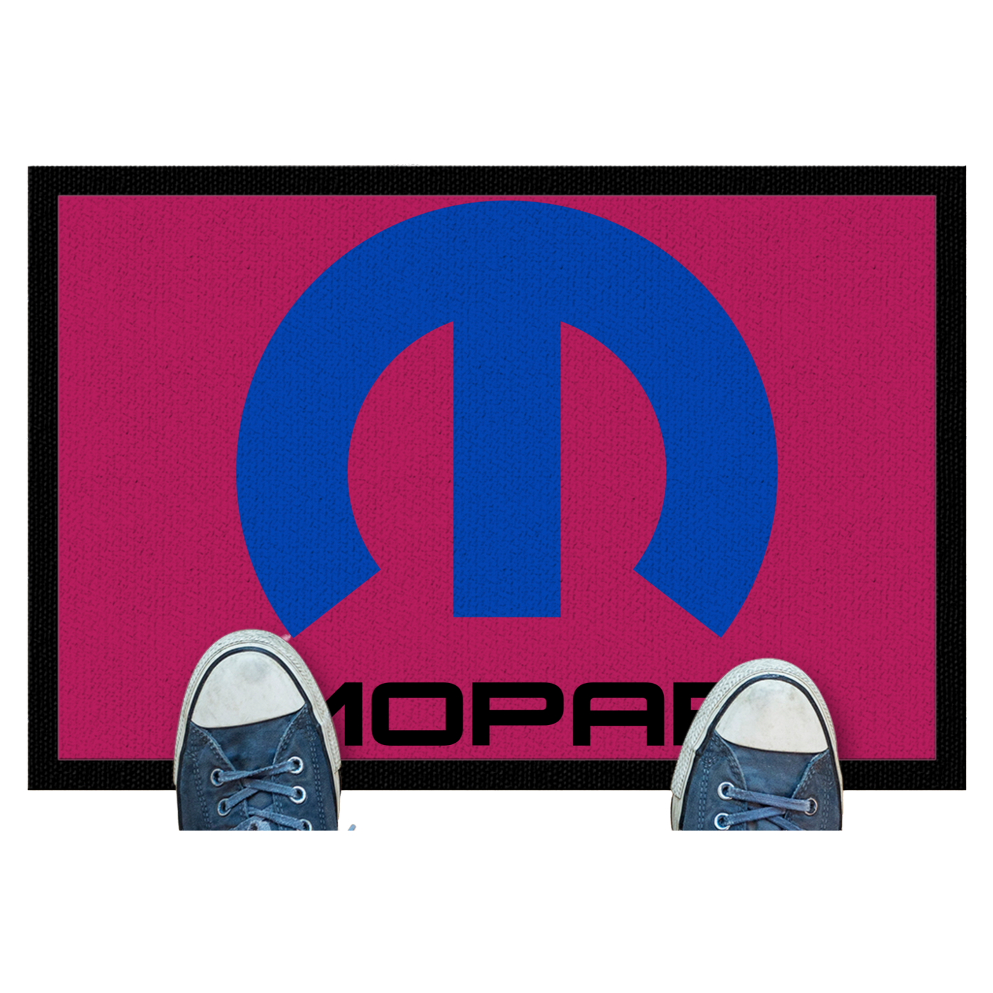 Mopar Logo Door Mat - 3 Color Options