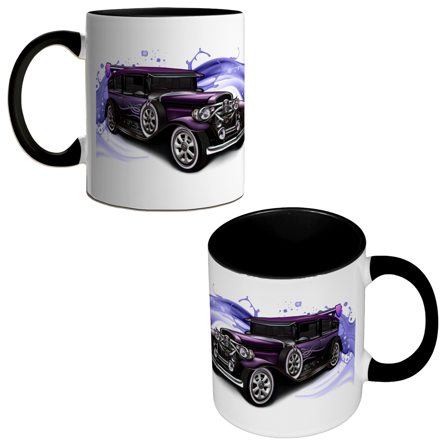 Purple Hot Rod Mug
