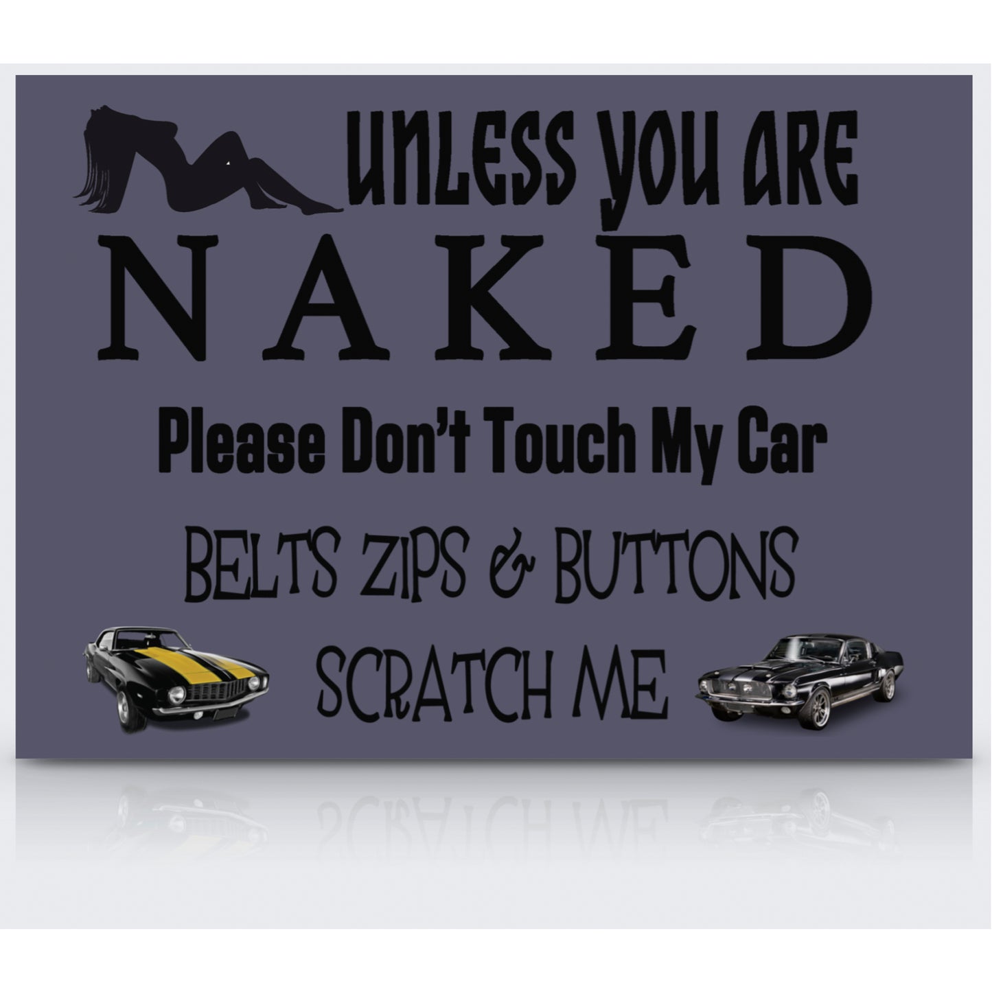 Unless Your Naked Card Pack 13x18cm Packs