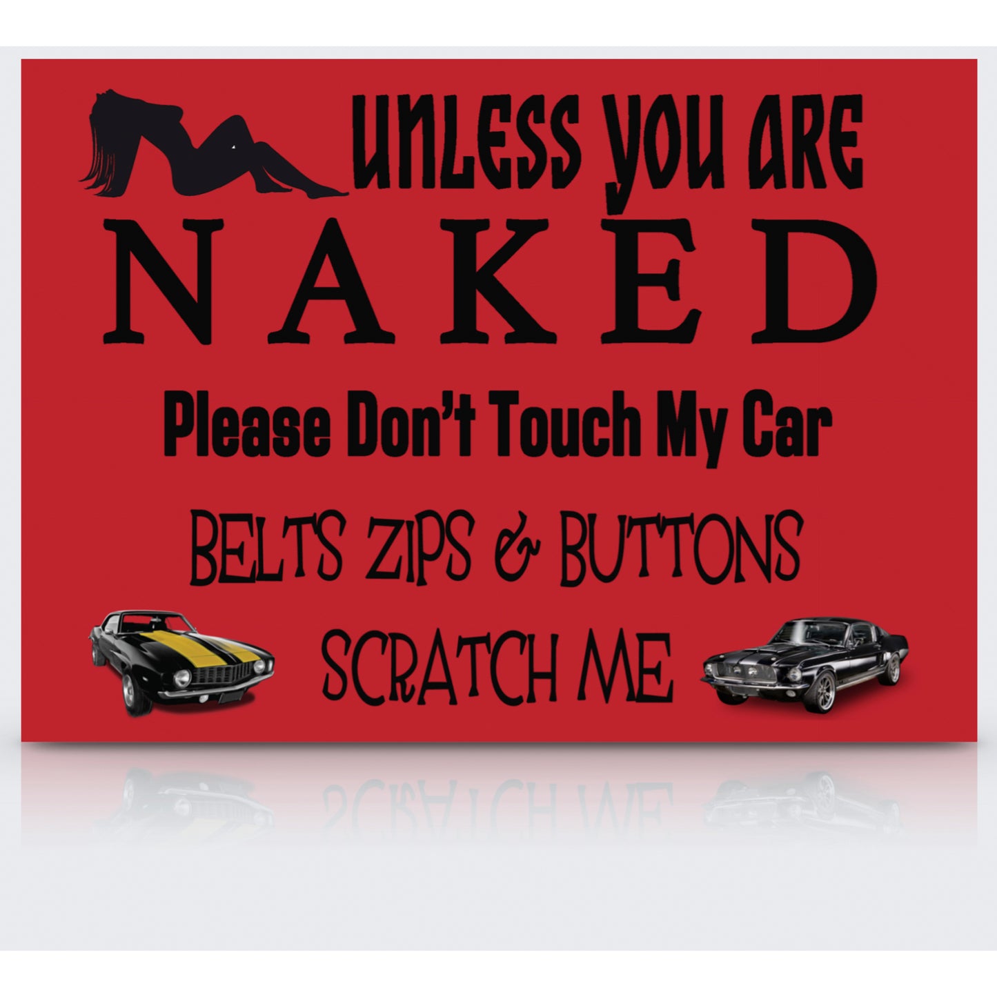 Unless Your Naked Card Pack 13x18cm Packs