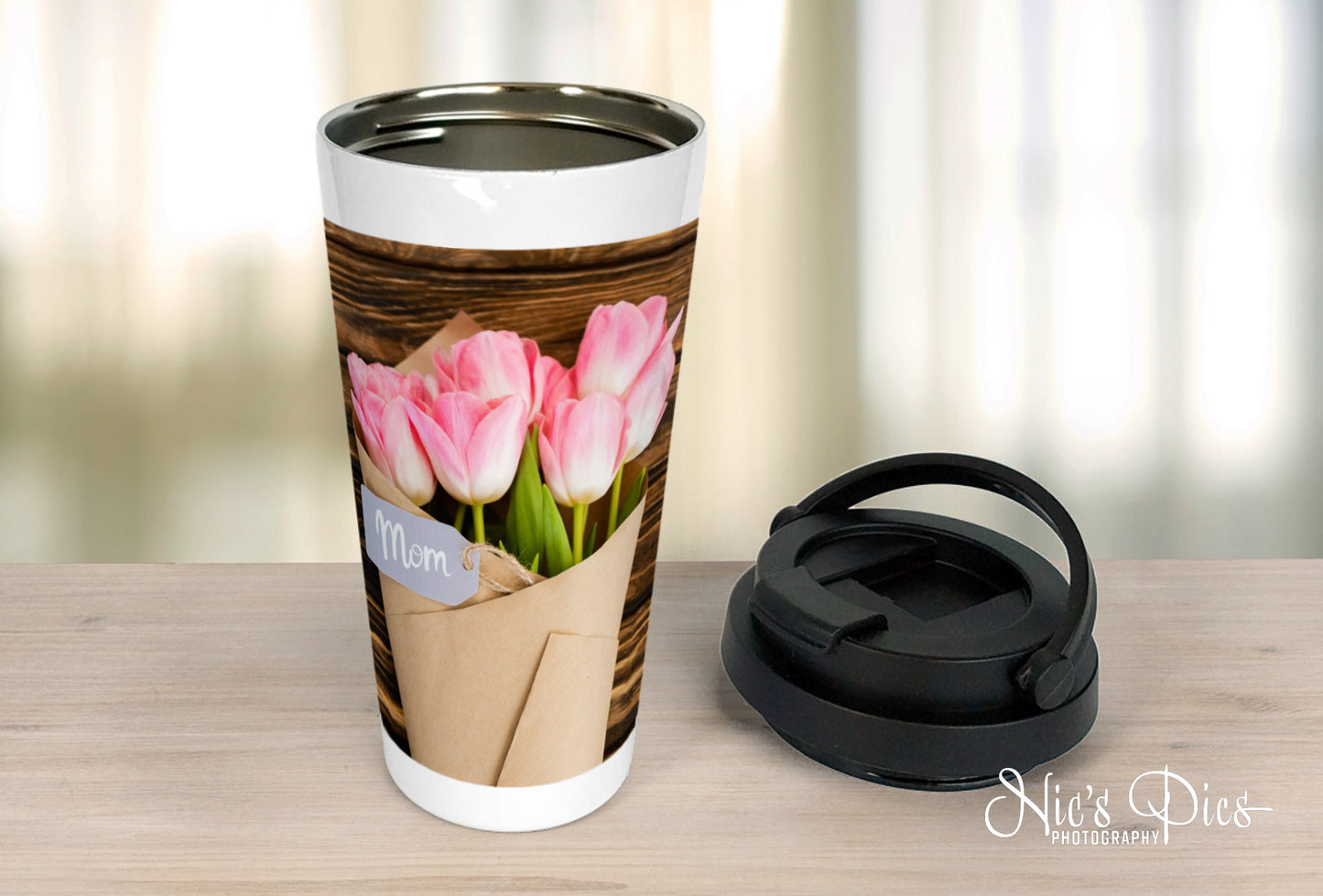Stainless Steel Travel Mug 15oz