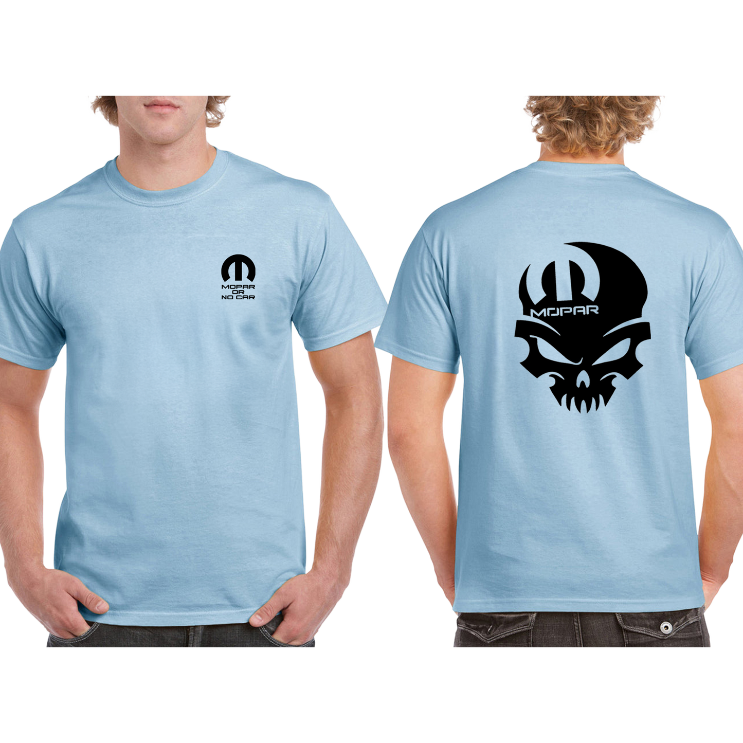 Mopar or No Car – Hardcore Skull Tee