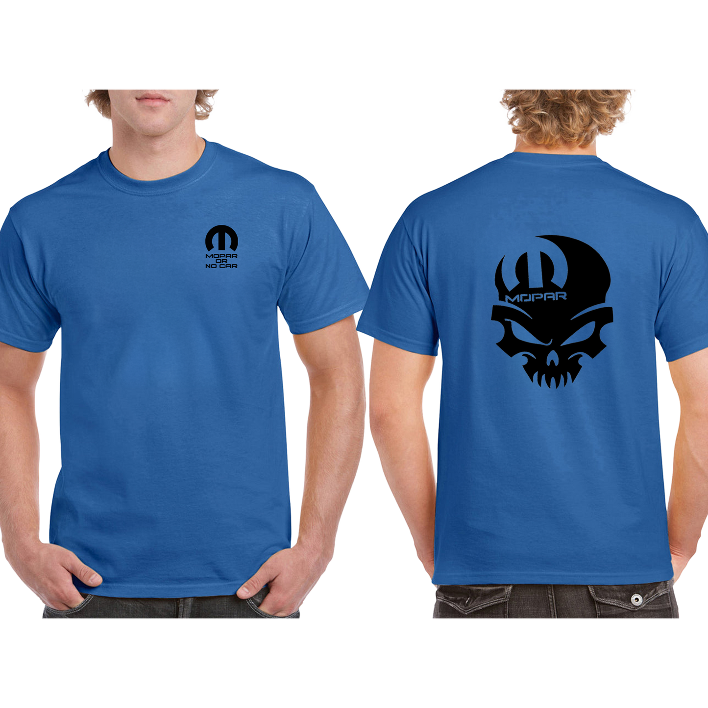 Mopar or No Car – Hardcore Skull Tee