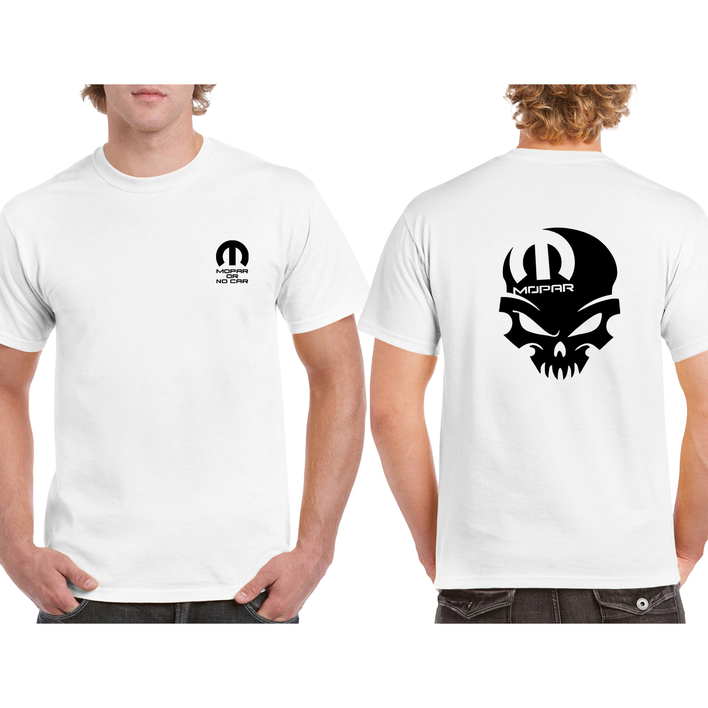 Mopar or No Car – Hardcore Skull Tee