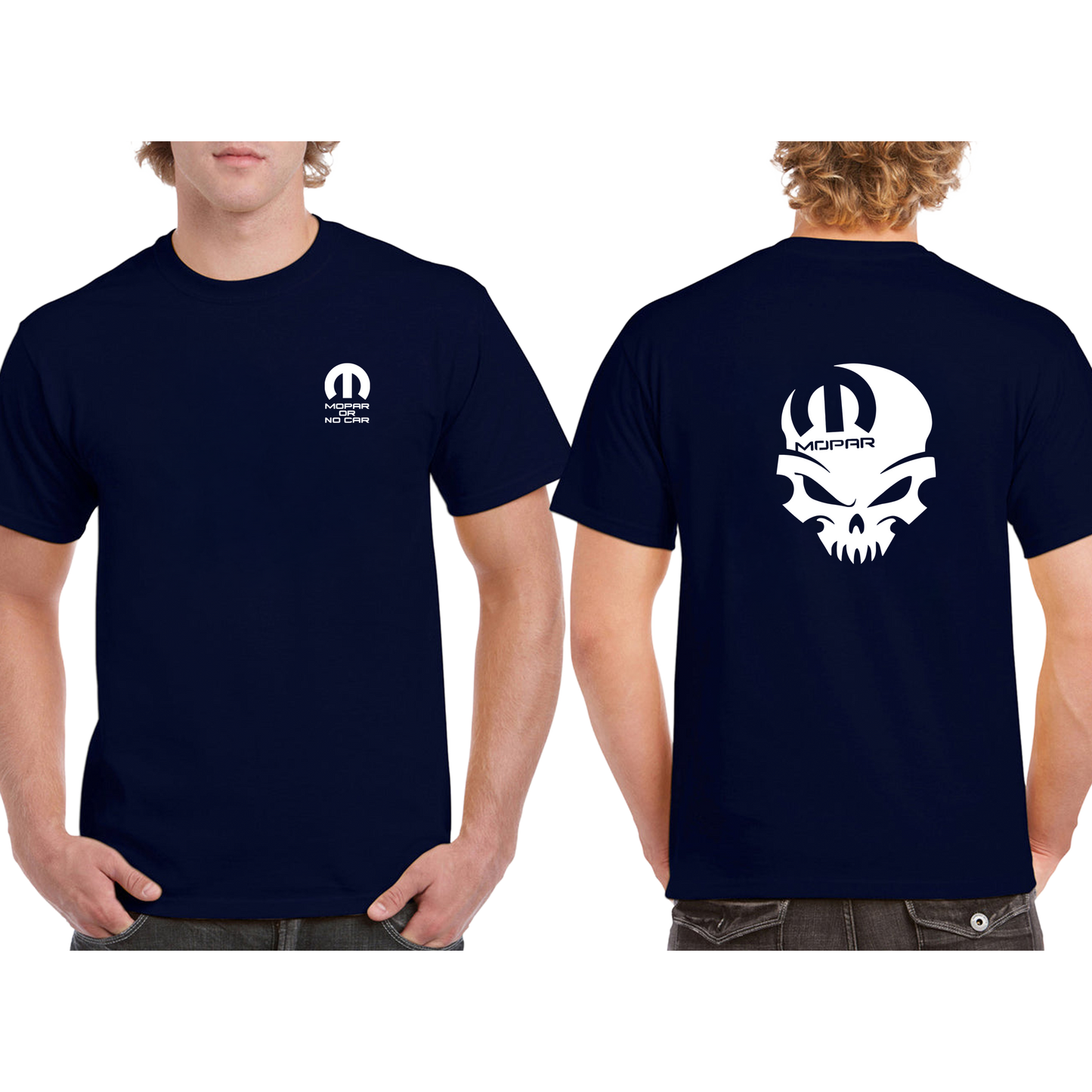 Mopar or No Car – Hardcore Skull Tee