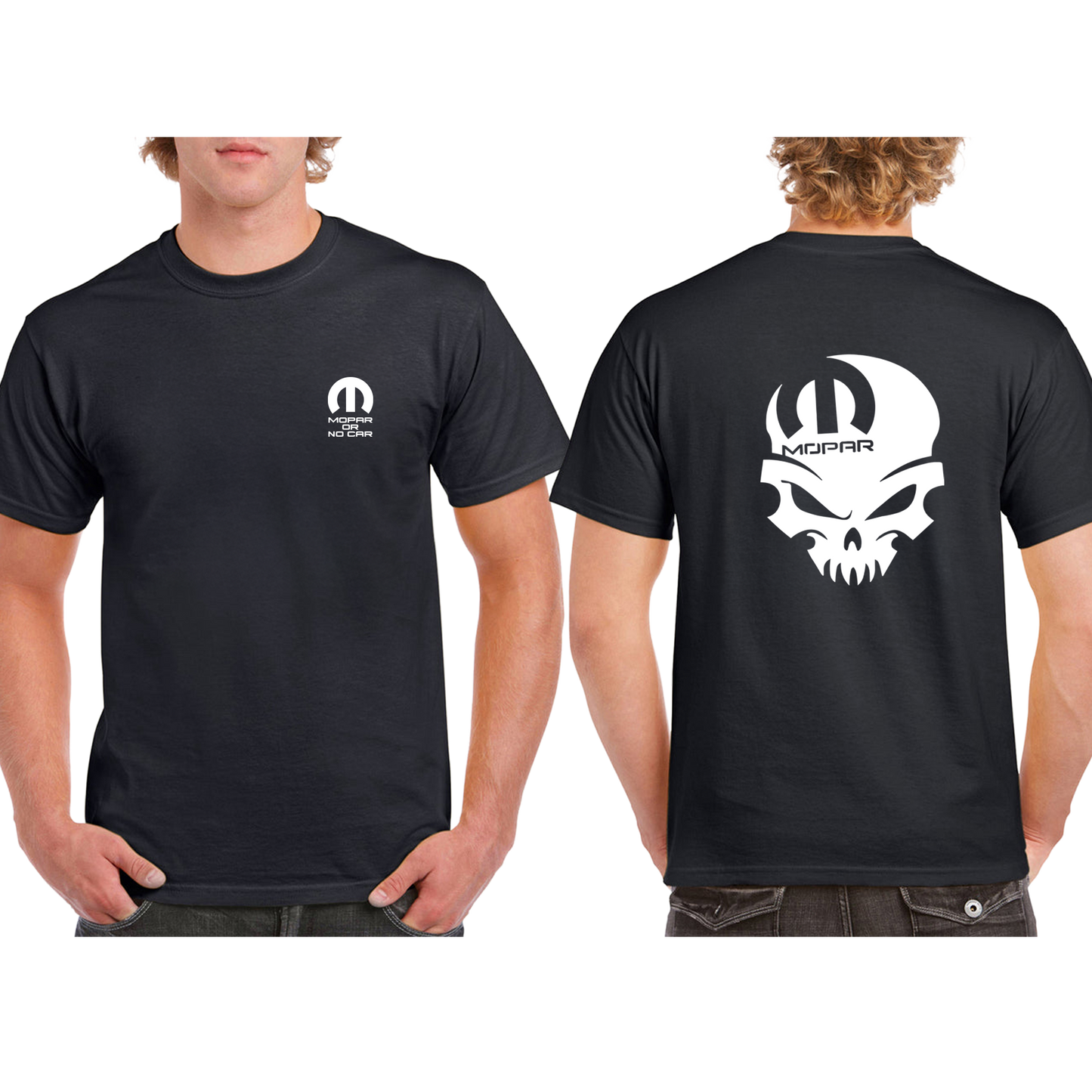 Mopar or No Car – Hardcore Skull Tee