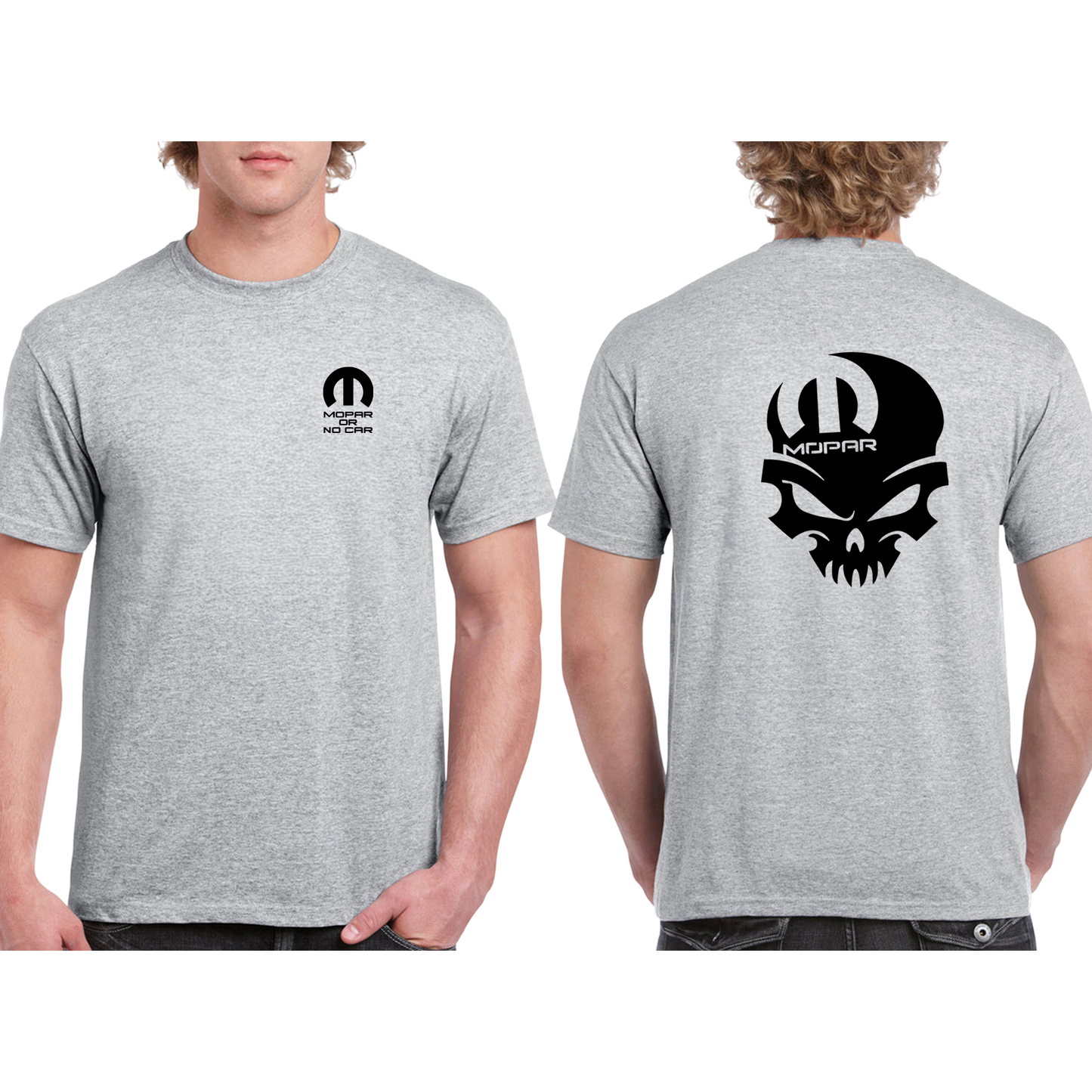 Mopar or No Car – Hardcore Skull Tee