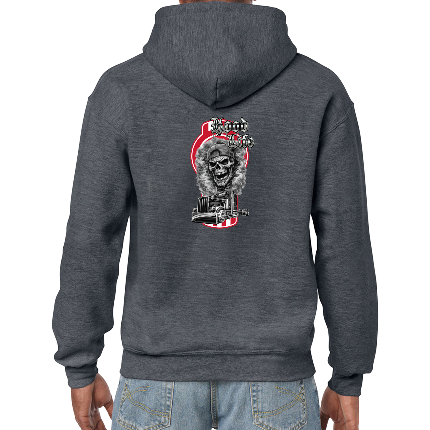 Hood Life – Kenworth Loyalty Edition (Red & Monochrome Edition) Hoodie