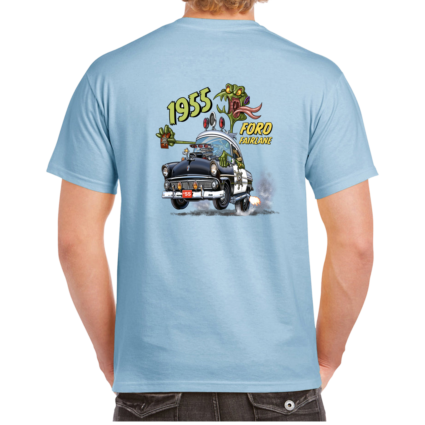 1955 Ford Fairlane – Hot Rod Monster Mayhem Tee