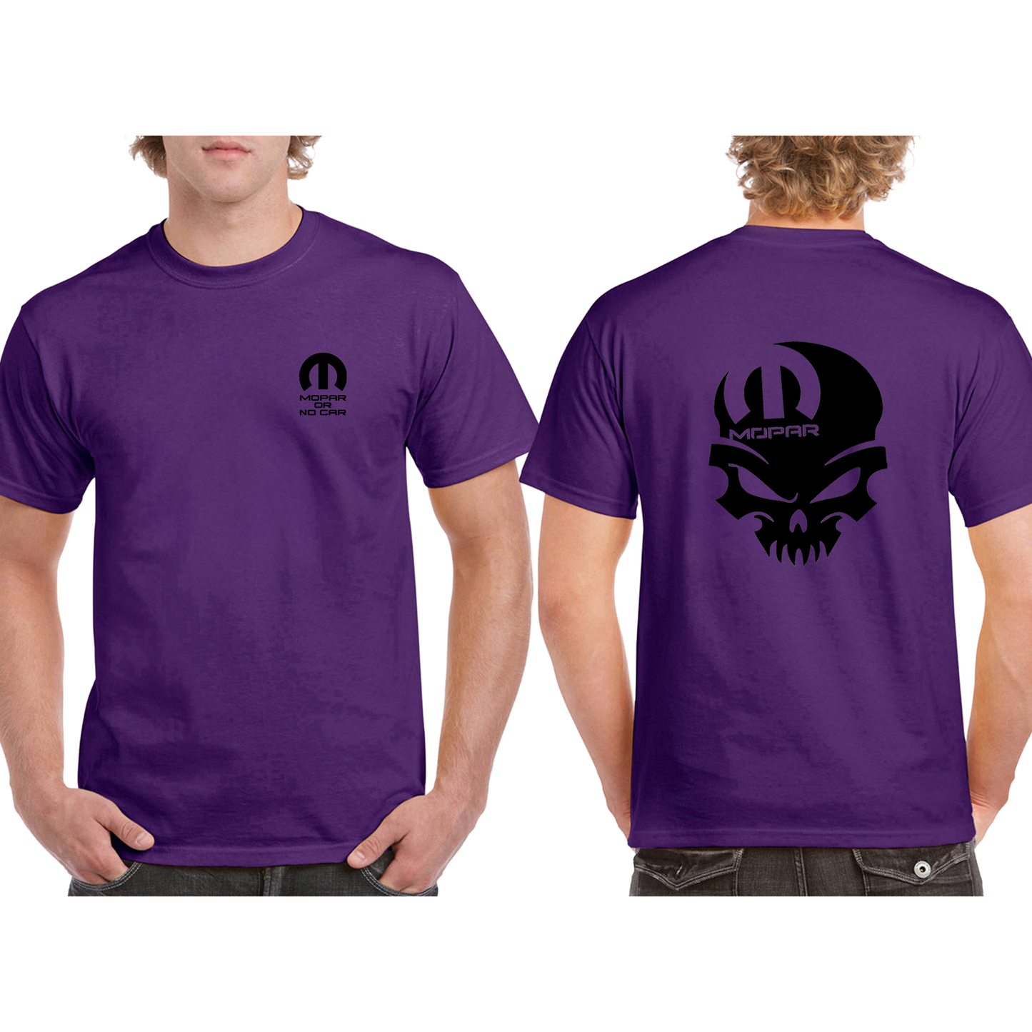 Mopar or No Car – Hardcore Skull Tee