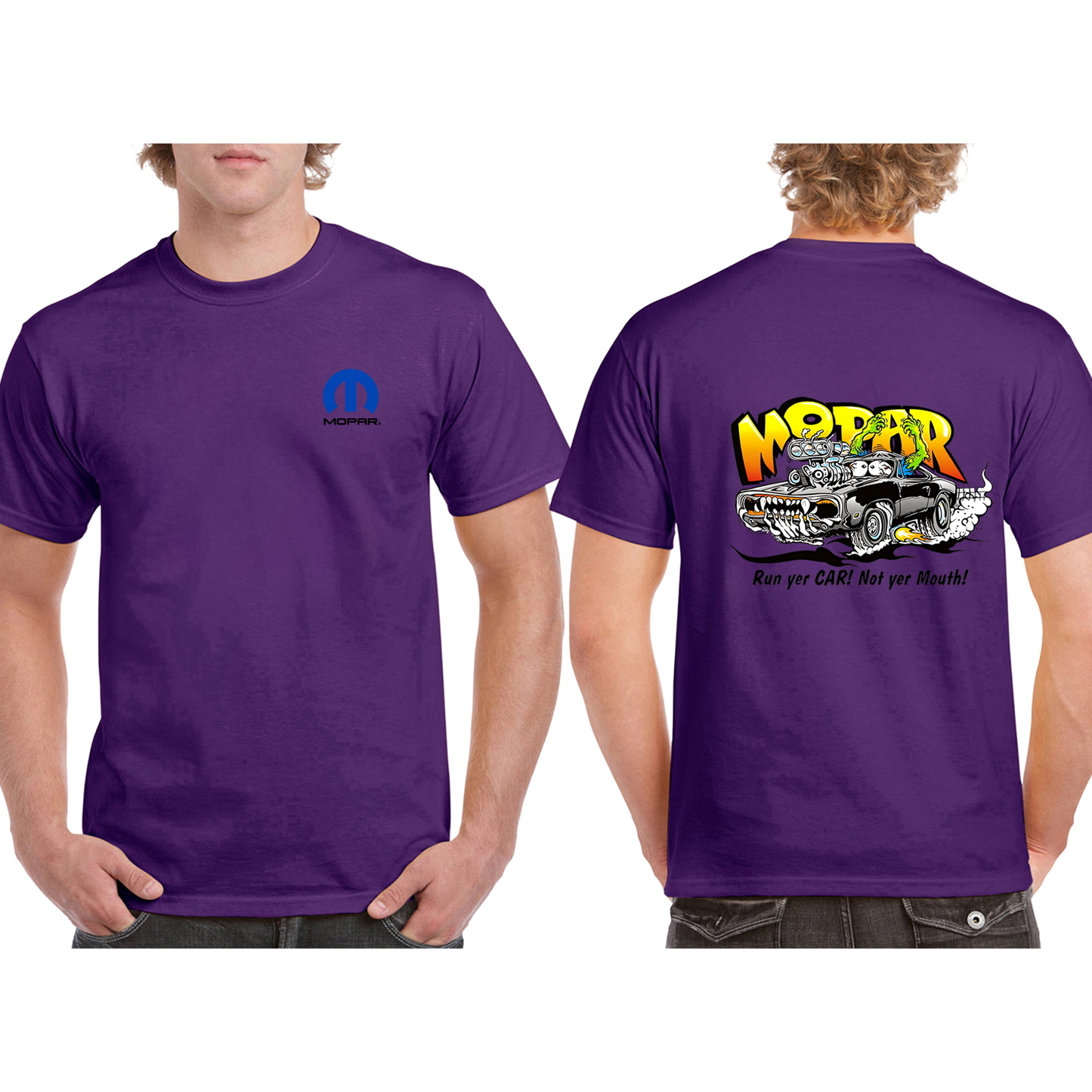Mopar Street Machine – Run Yer Car Tee