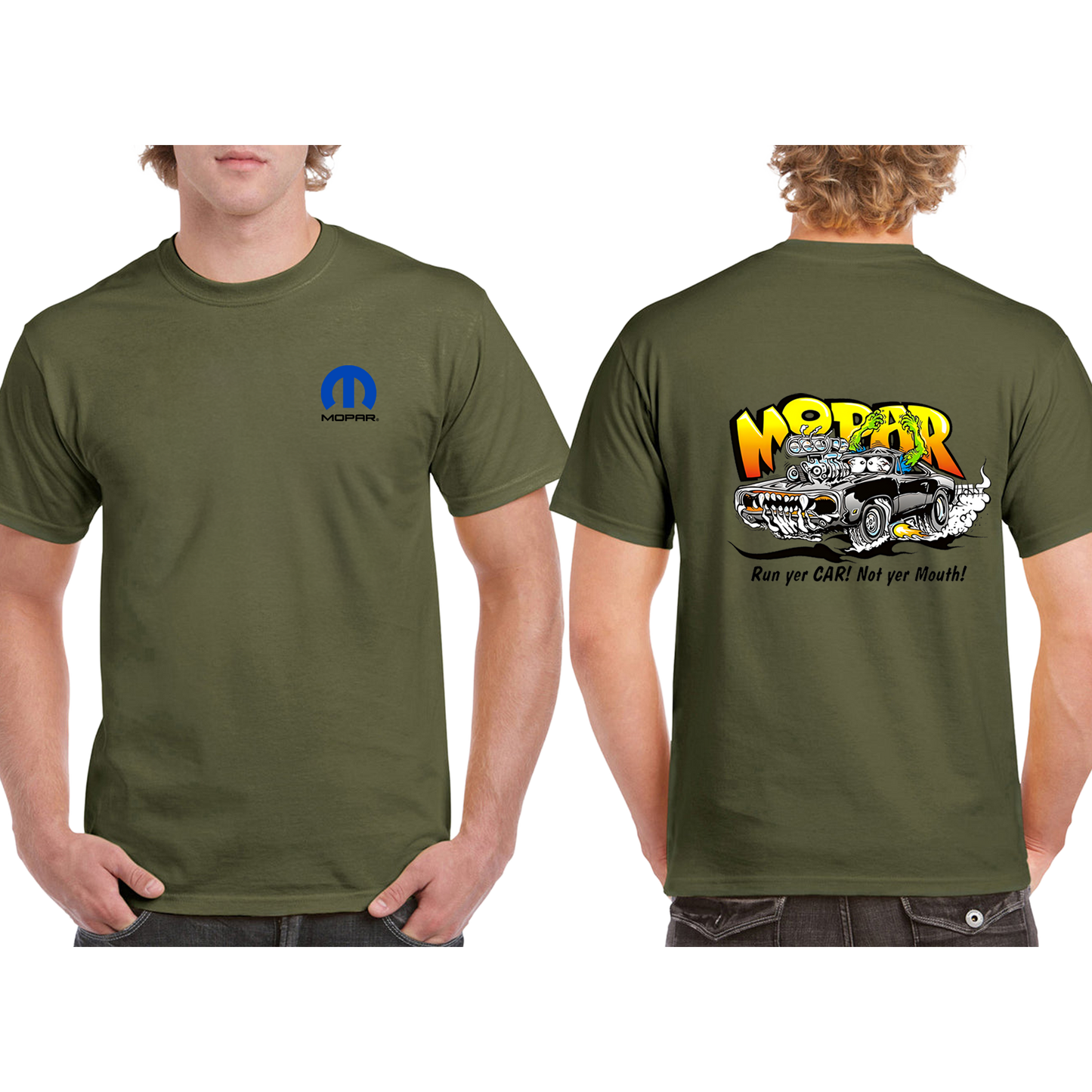 Mopar Street Machine – Run Yer Car Tee