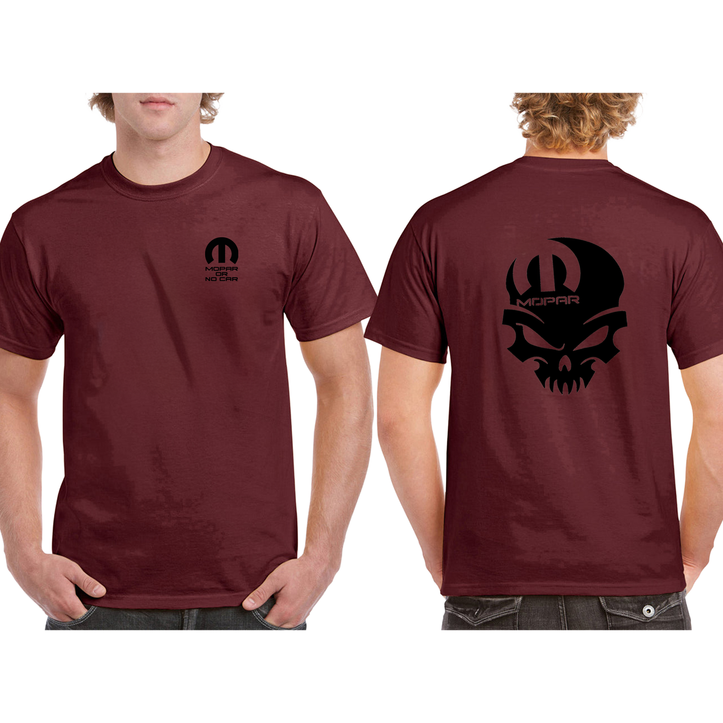 Mopar or No Car – Hardcore Skull Tee