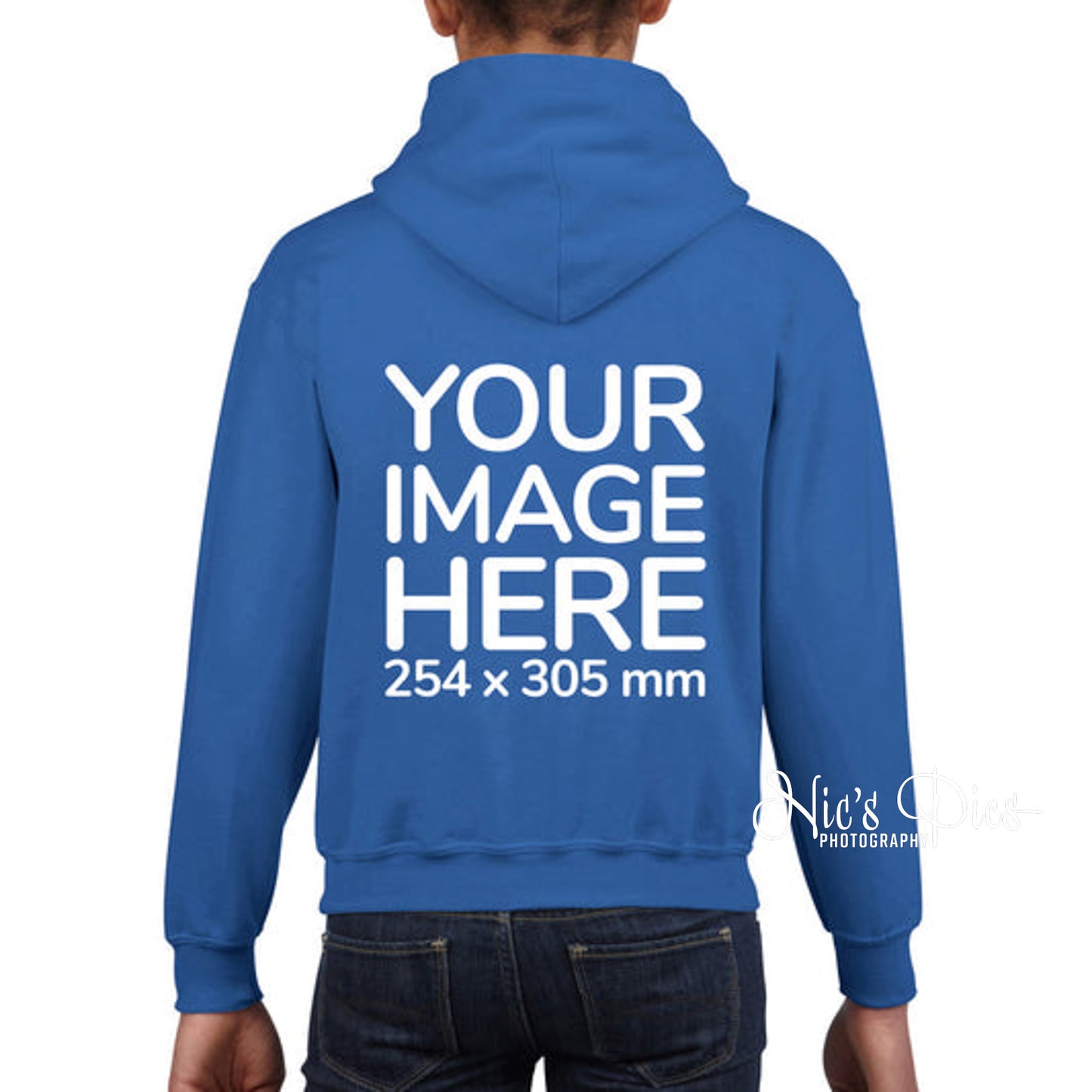 Adult's Hoodie - Customized Back Only
