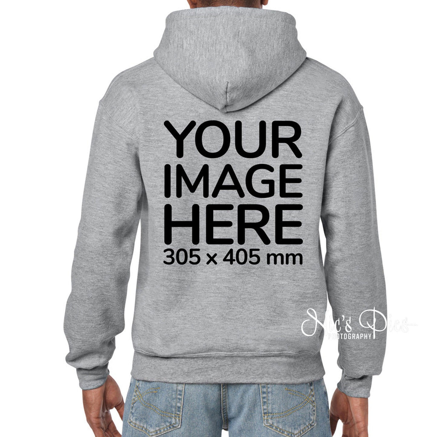 Adult's Hoodie - Customized Back Only