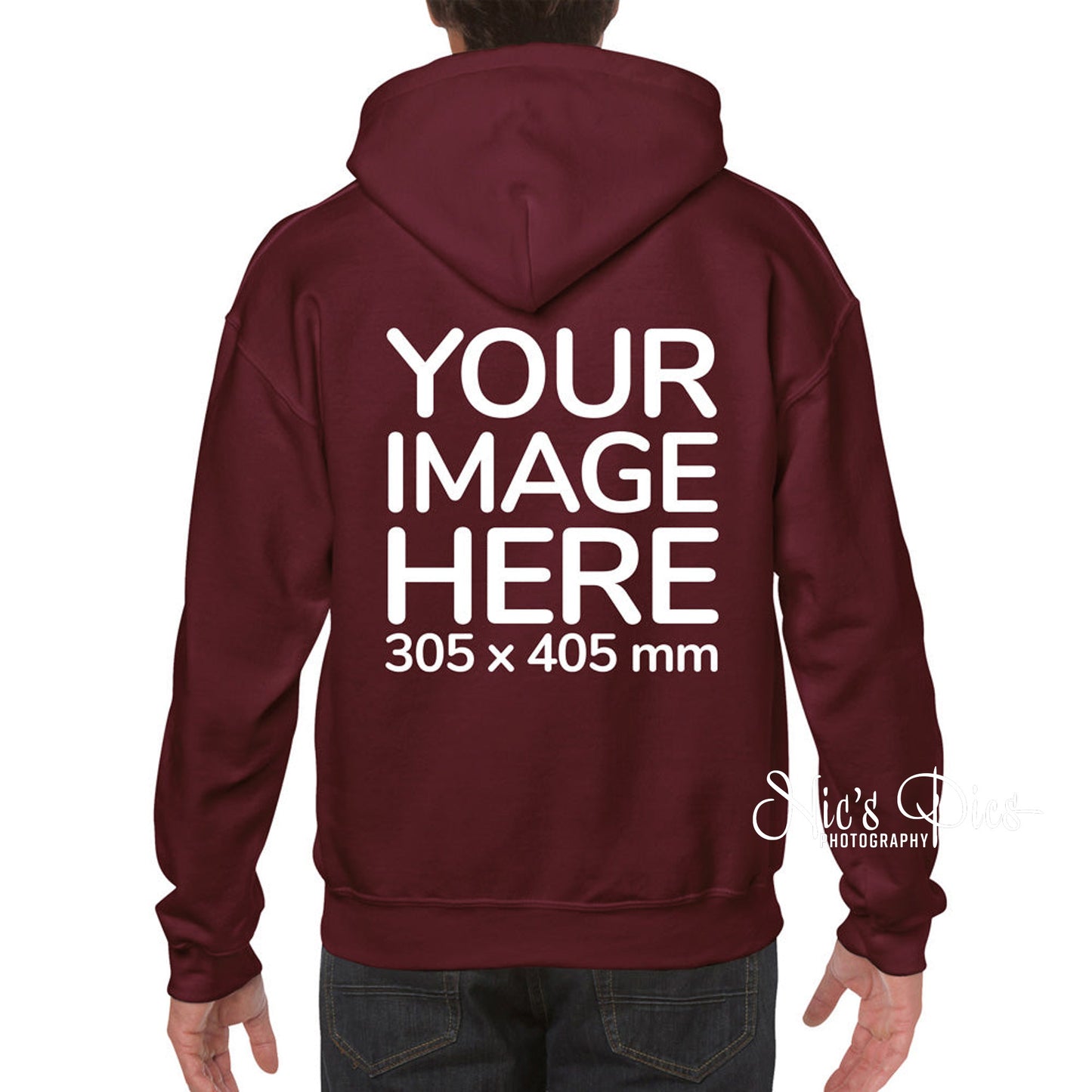 Adult's Hoodie - Customized Back Only