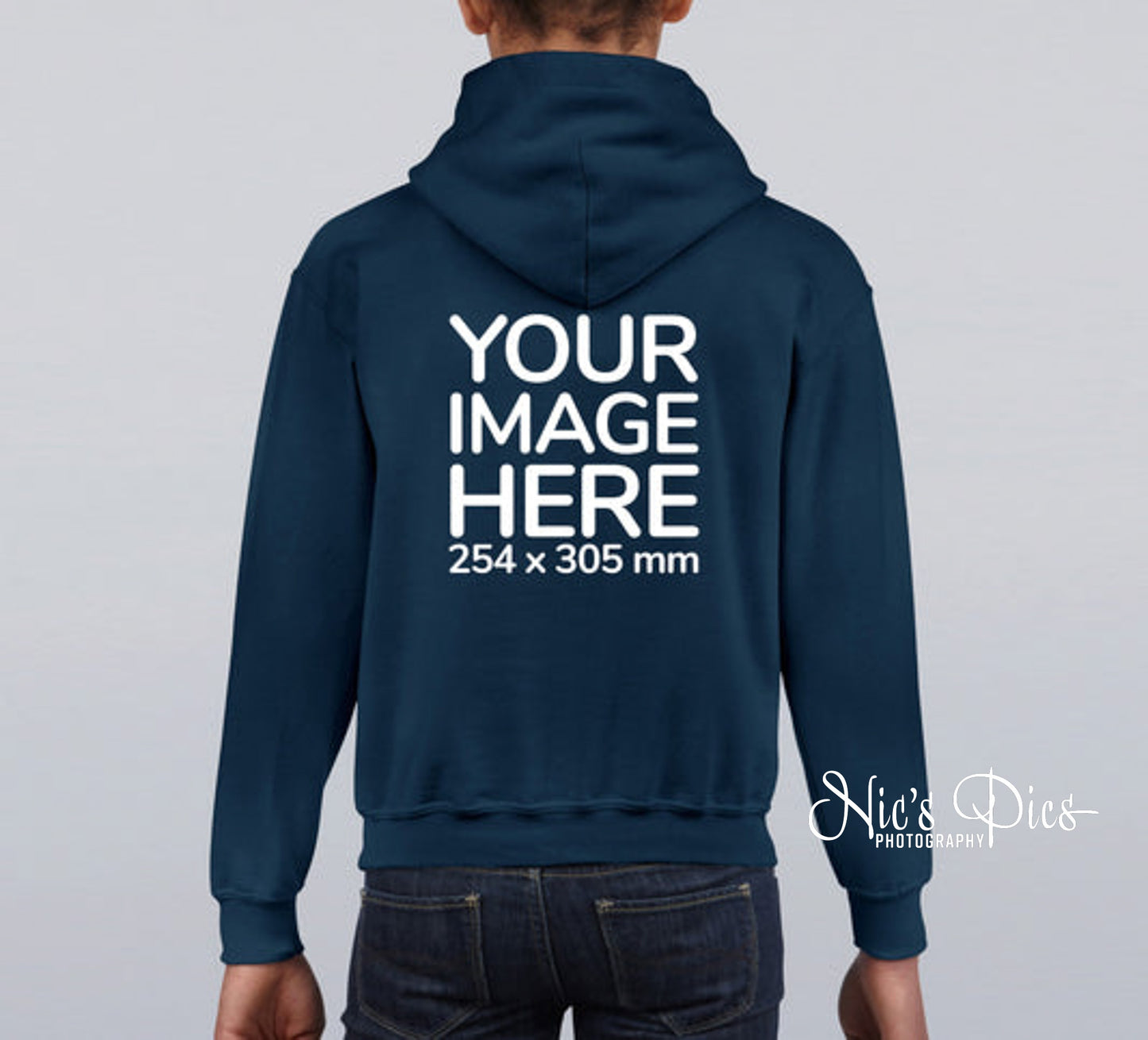 Adult's Hoodie - Customized Back Only
