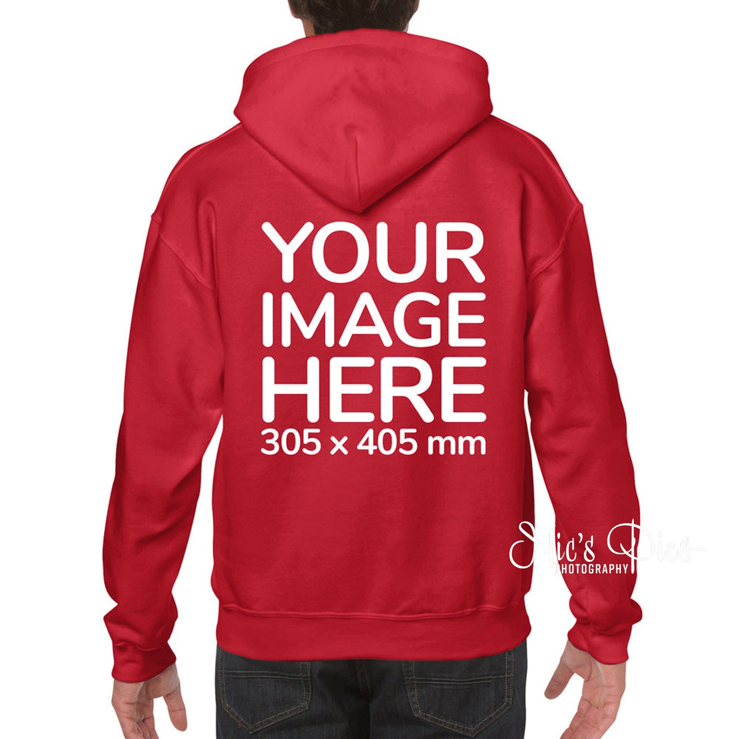 Adult's Hoodie - Customized Back Only