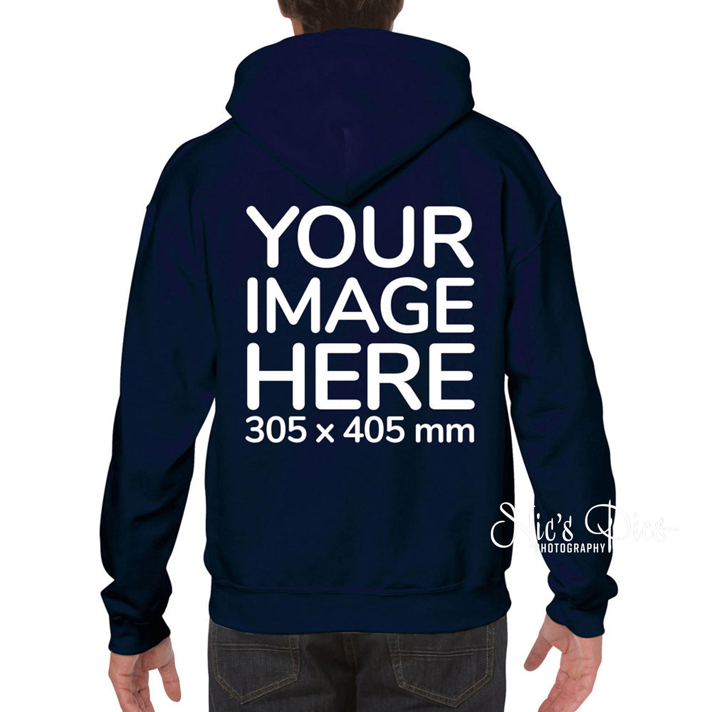 Adult's Hoodie - Customized Back Only
