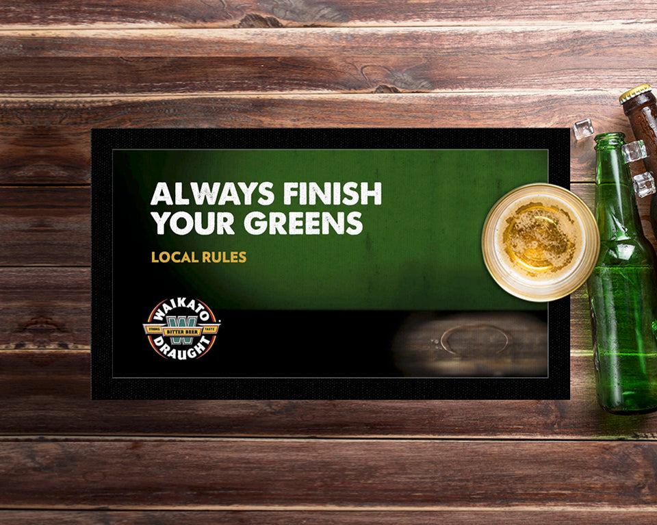 Waikato Draught Short Bar Mats