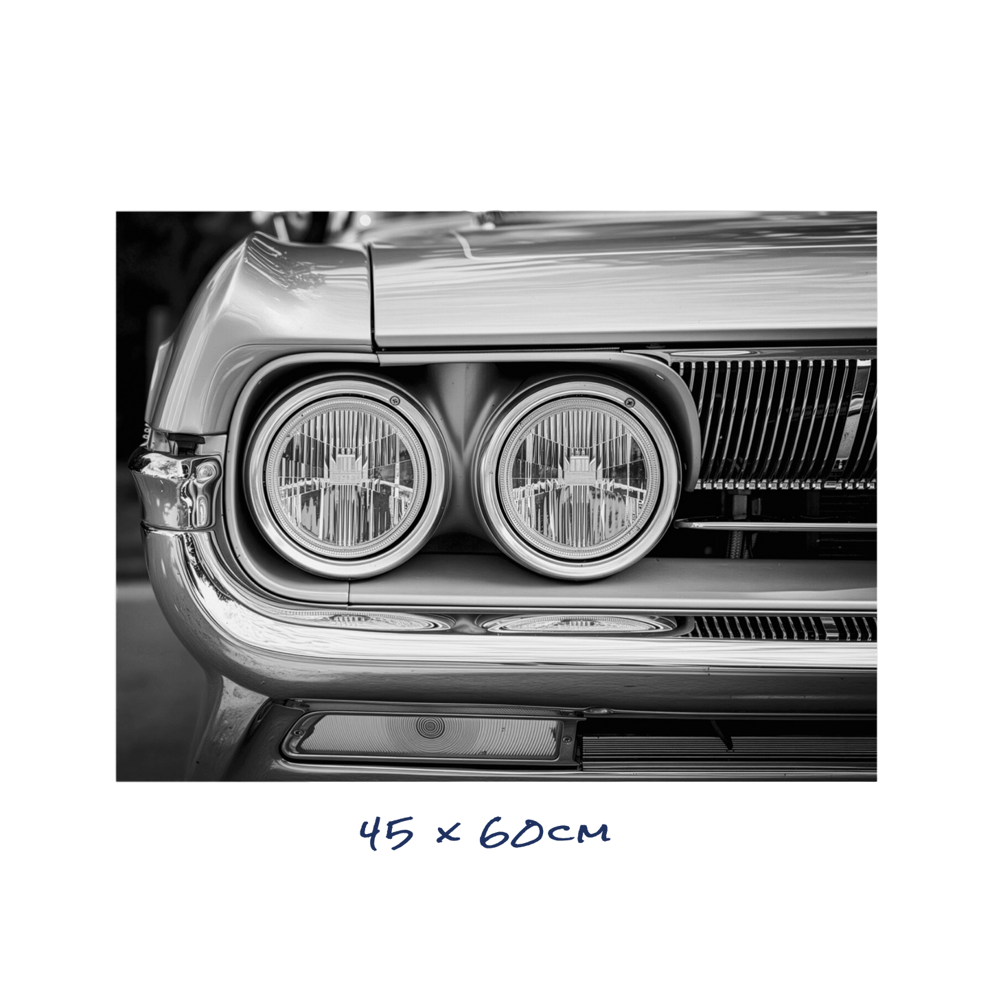 Chrome & Shadows - 5 Sizes