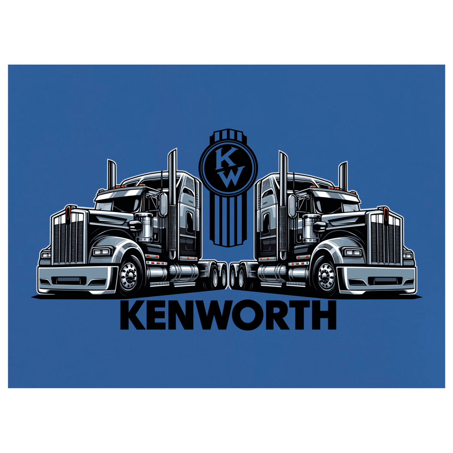Kenworth Legends Black Style Bug Tee - 9 Color Options