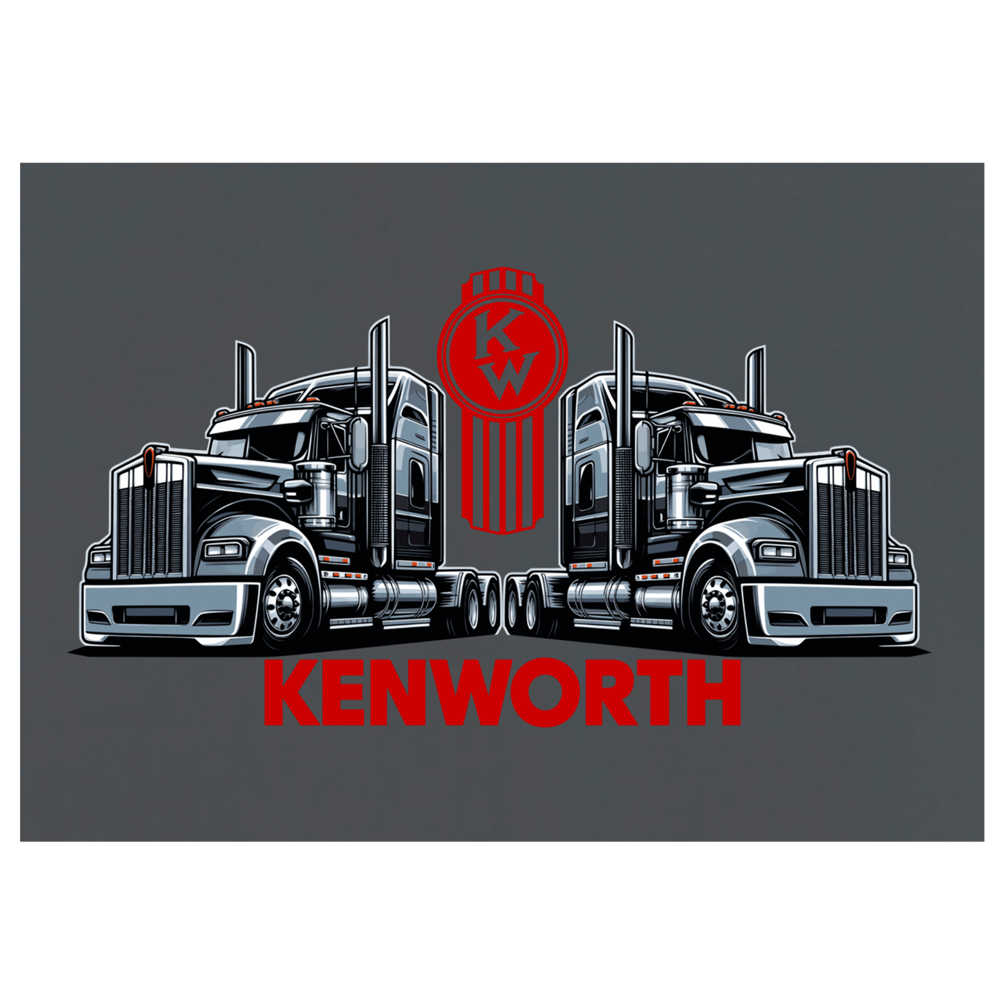 Kenworth Legends Red Style Bug Tee - 8 Color Options