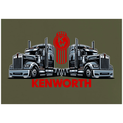 Kenworth Legends Red Style Bug Tee - 8 Color Options