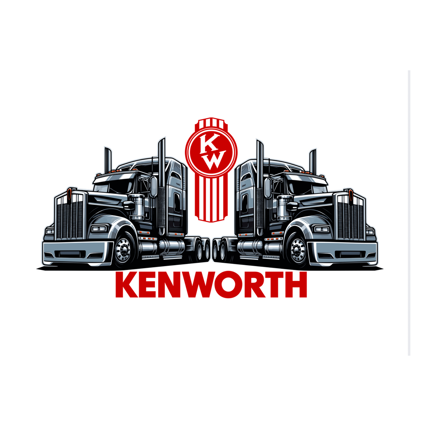 Kenworth Legends Red Style Bug Tee - 8 Color Options