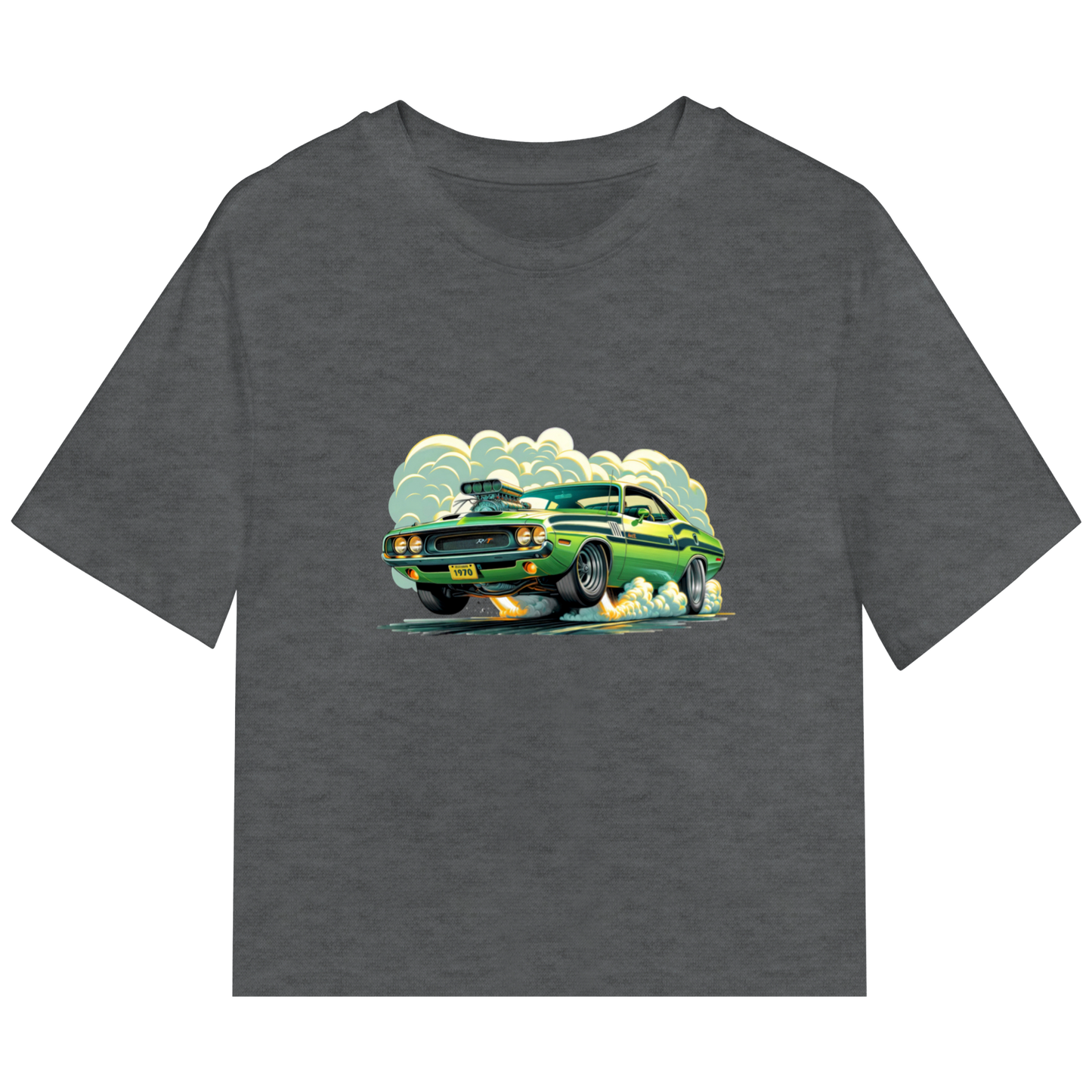 Green Fury – Dodge Challenger Burnout Tee