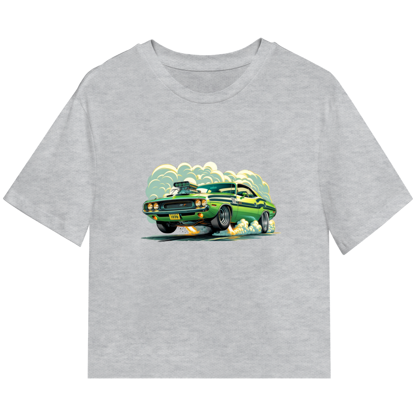 Green Fury – Dodge Challenger Burnout Tee