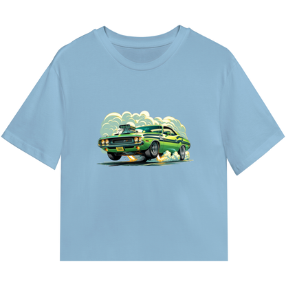 Green Fury – Dodge Challenger Burnout Tee