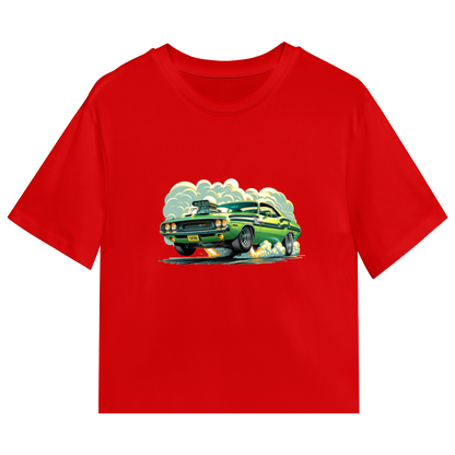Green Fury – Dodge Challenger Burnout Tee