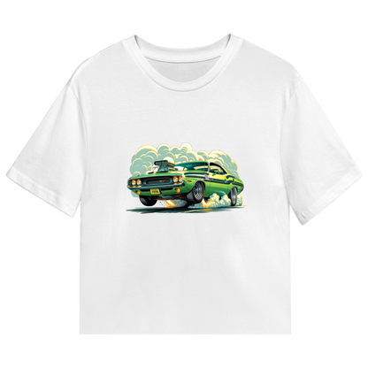 Green Fury – Dodge Challenger Burnout Tee