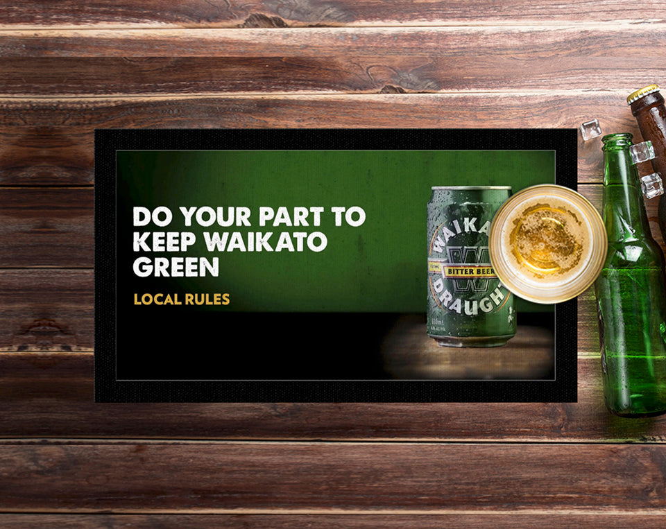 Waikato Draught Short Bar Mats