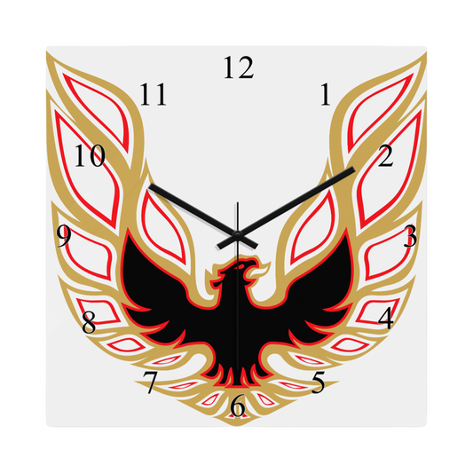Pontiac Firebird Wall Clock – Screaming Chicken Edition