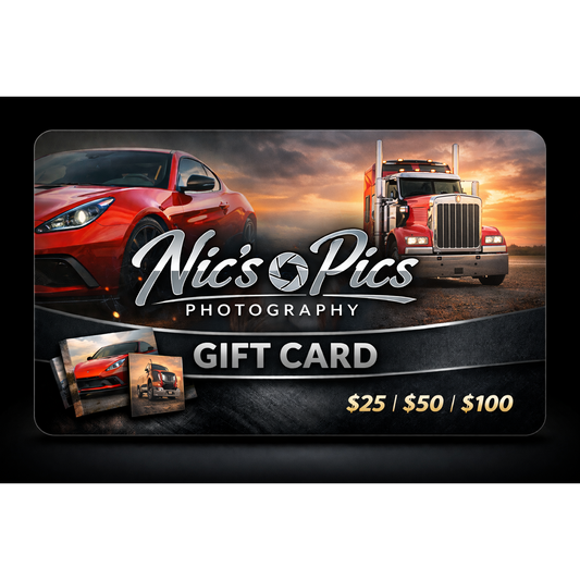 Nic's Pics Photography Gift Cards