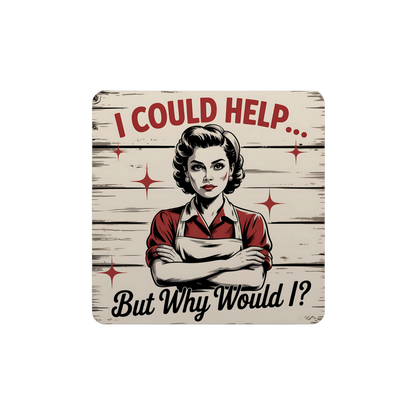 Retro Attitude Coasters  - 12 Designs