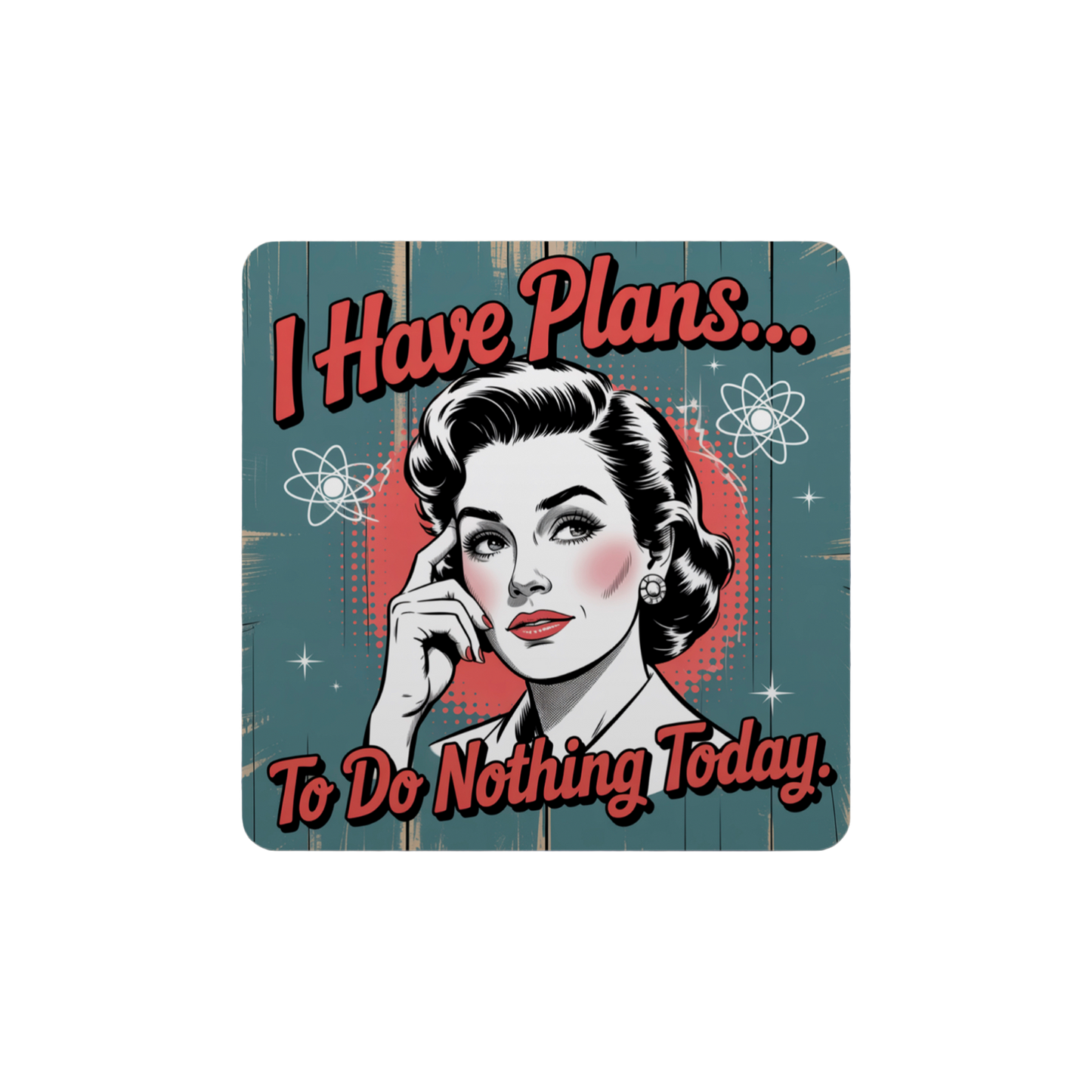 Retro Attitude Coasters  - 12 Designs