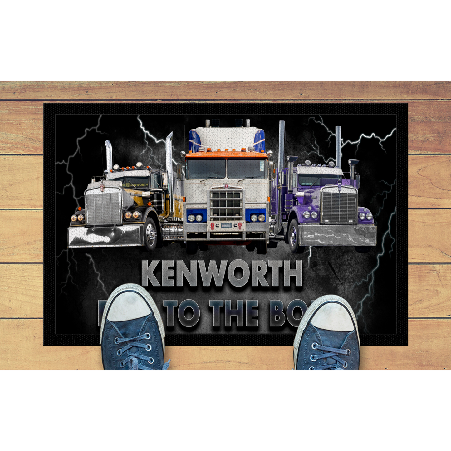 Kenworth Bad to The Bone Door Mats - More Designs