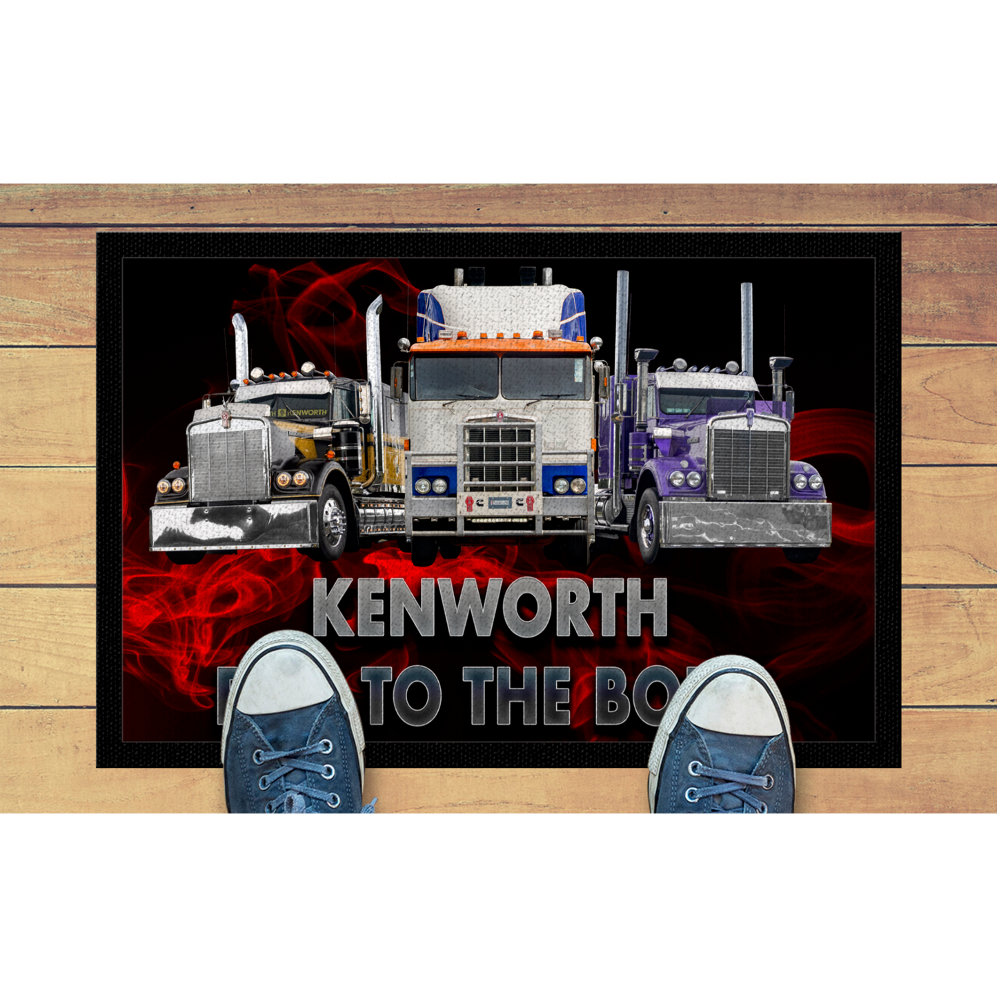 Kenworth Bad to The Bone Door Mats - More Designs