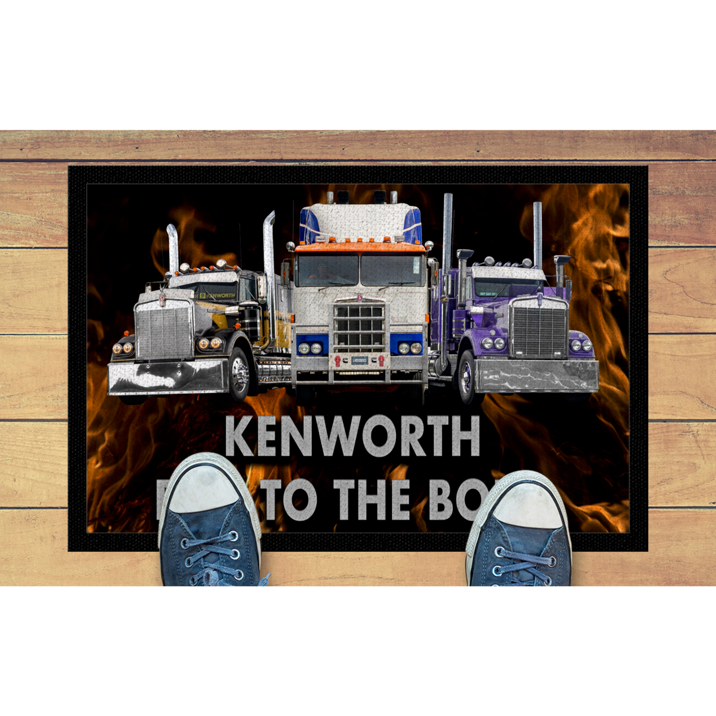 Kenworth Bad to The Bone Door Mats - More Designs