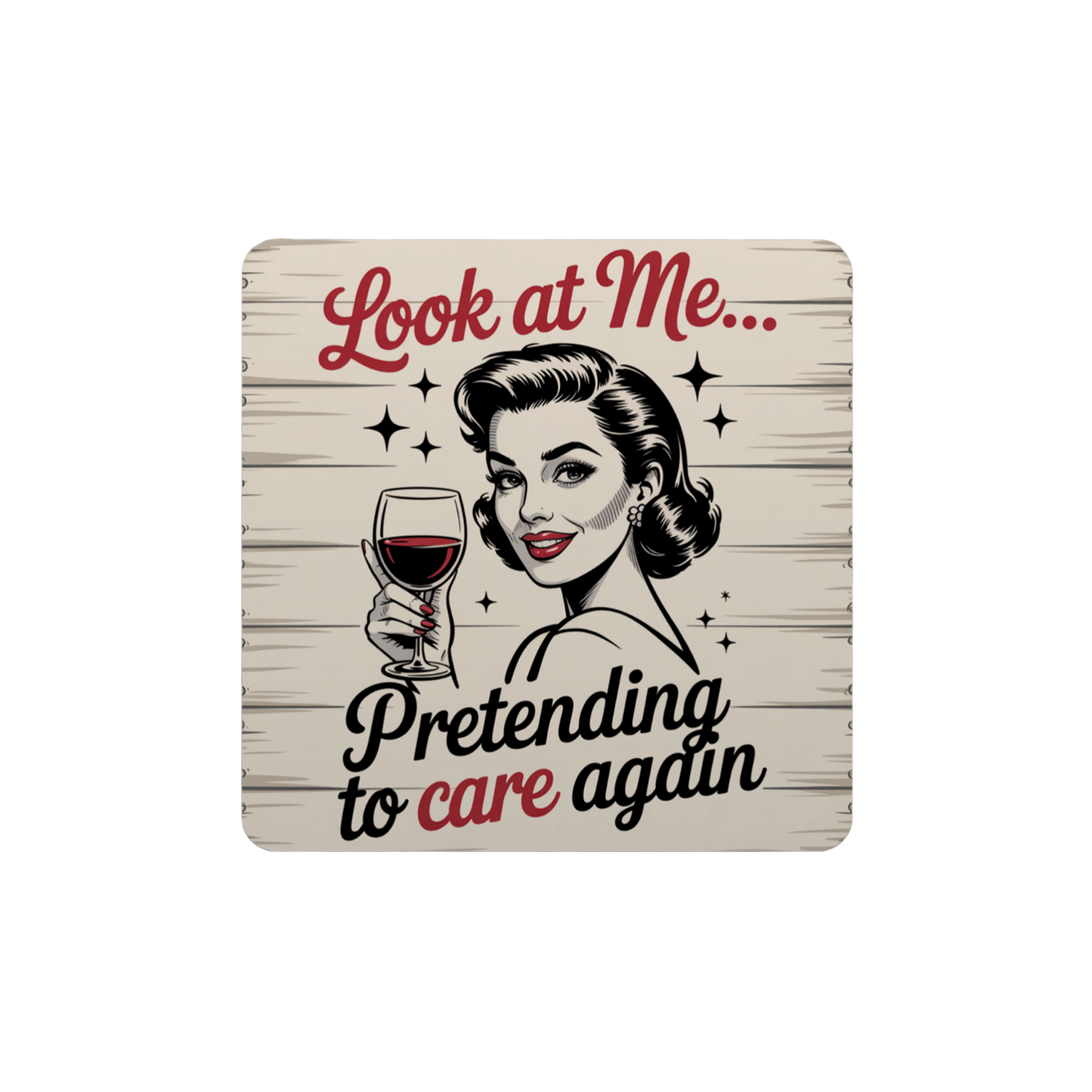 Retro Attitude Coasters  - 12 Designs